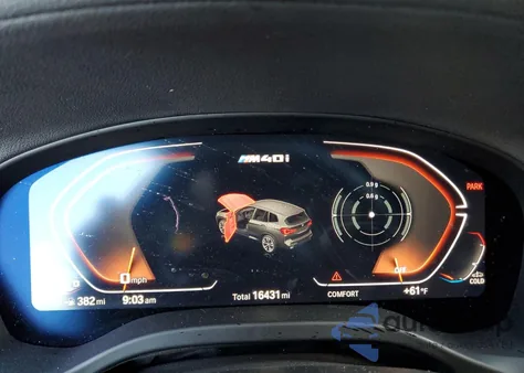 2024 BMW X3 M40I z USA, uszkodzony, nr VIN 5UX83DP06R9W98872